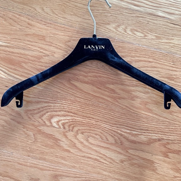 Lanvin Linen Ruffled Off Shoulder Dress.size 36. - Picture 12 of 13